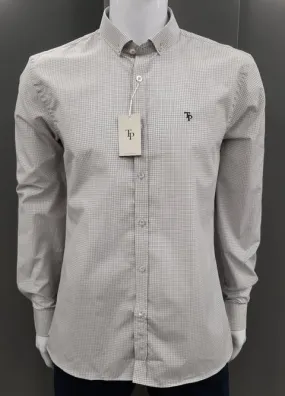 Tom Penn Long Sleeve Shirt 329 - Grey