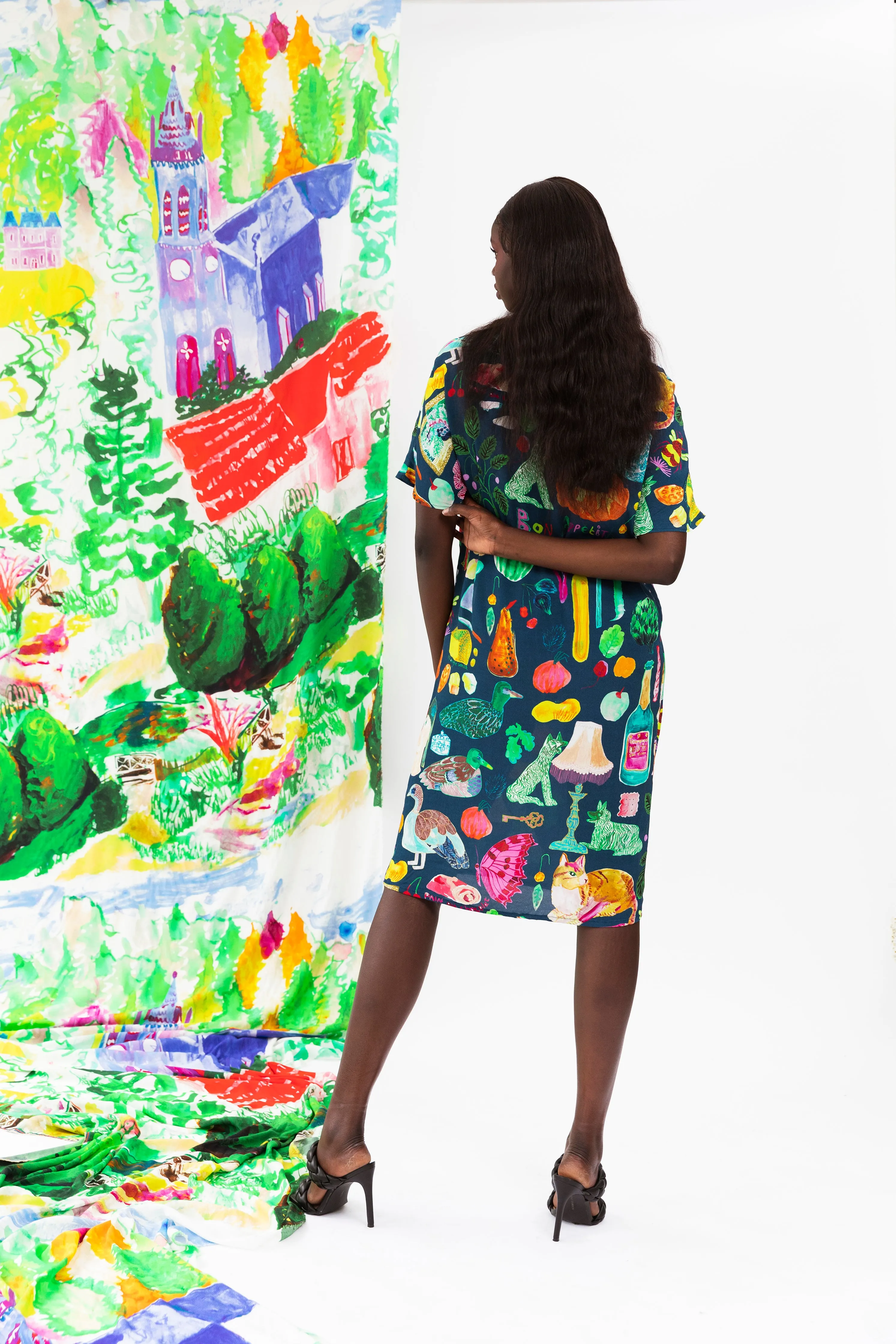 Vie de France Long T-Dress