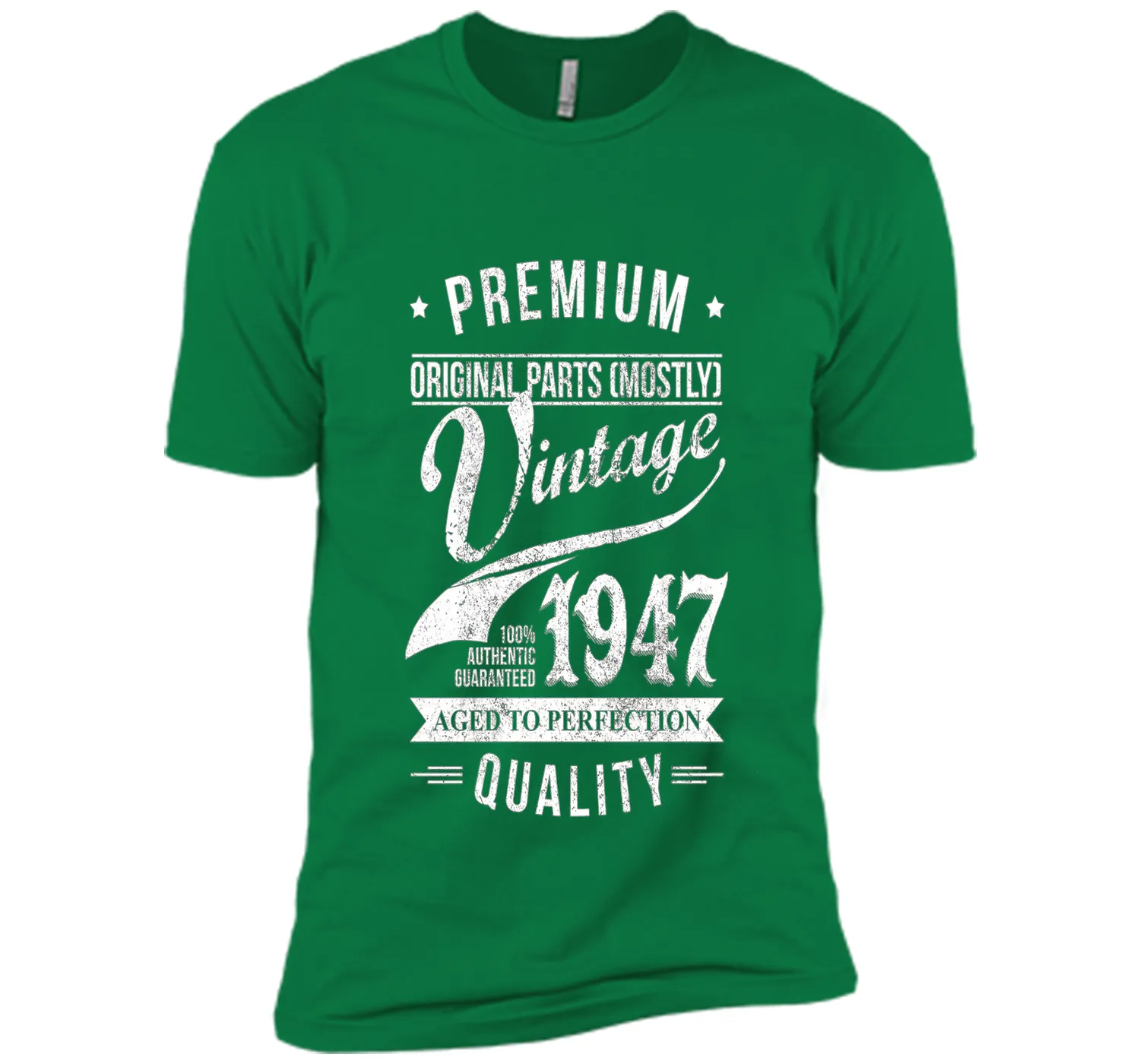 Vintage 1947 TShirt Men/Women. Birth Year Shirt. Best Gifts