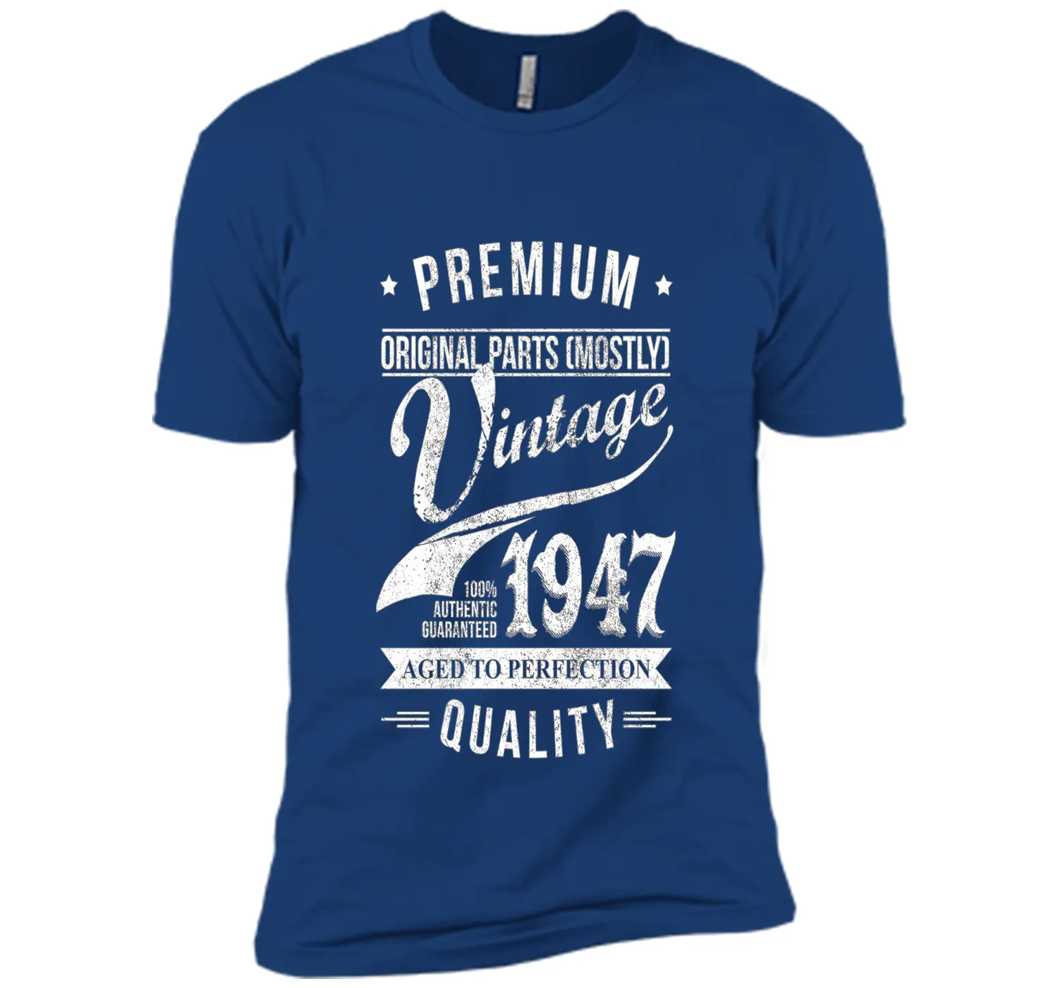 Vintage 1947 TShirt Men/Women. Birth Year Shirt. Best Gifts