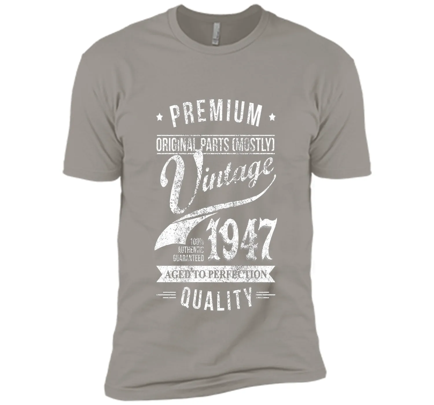 Vintage 1947 TShirt Men/Women. Birth Year Shirt. Best Gifts