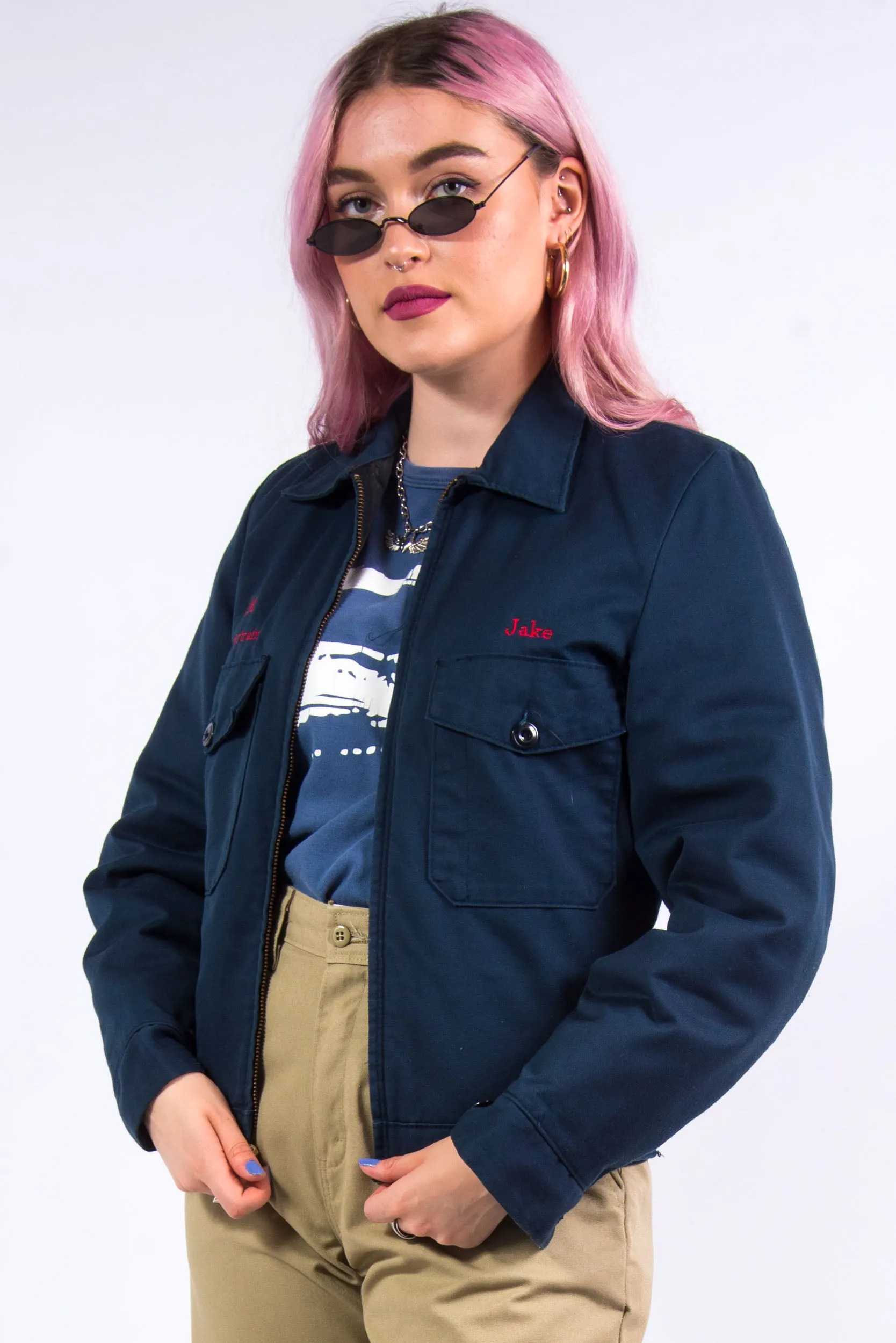 Vintage 90's Navy Workwear Jacket
