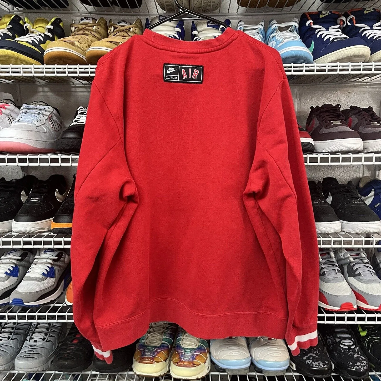 Vtg 2000s Nike Air Color Block Pullover Crewneck And Sweatsuit Set Men Sz L