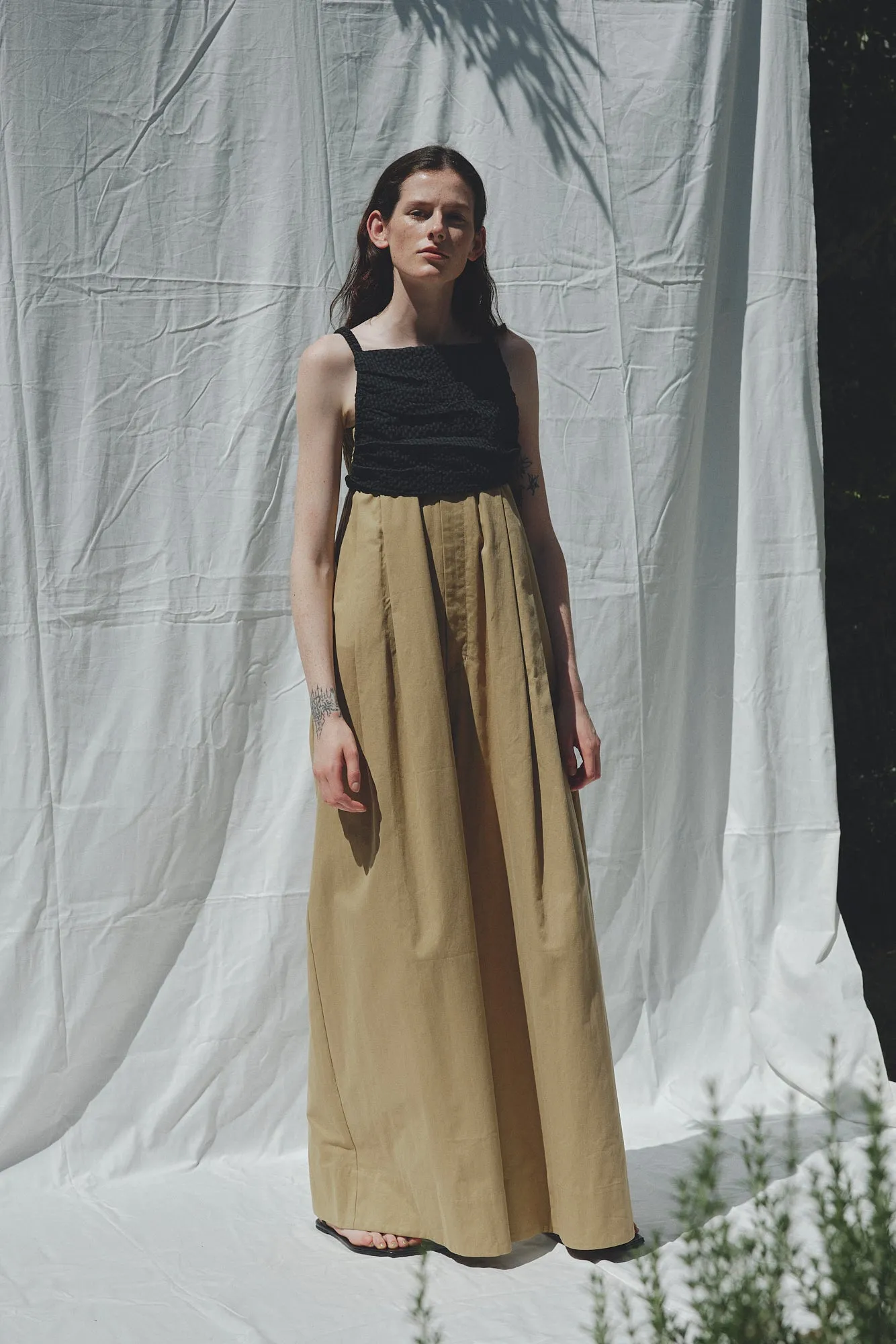 Wide Chino Overalls