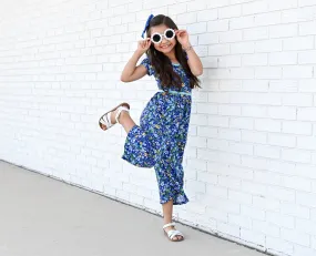 Wide Leg Romper in Wildflowers
