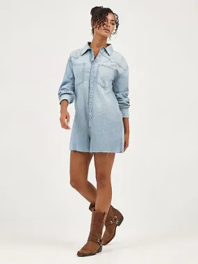 Wrangler Punchy Snap Up Romper