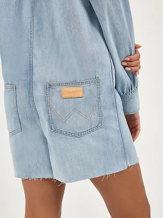 Wrangler Punchy Snap Up Romper