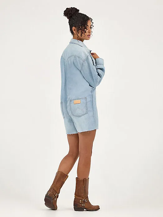 Wrangler Punchy Snap Up Romper