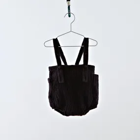 You and Me Black Suspender Overall